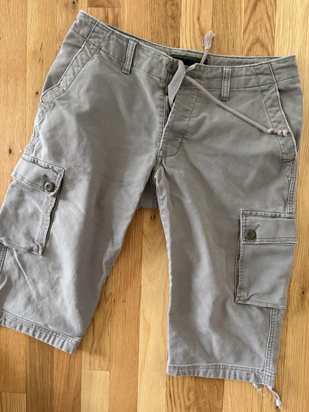 Vintage Abercrombie & Fitch Military Shorts 100% Cotton Size S